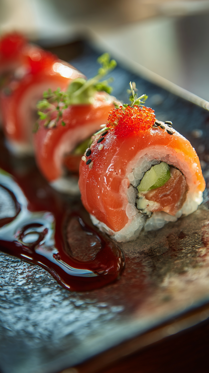 fond d'écran sushi téléphone Asus télécharger gratuit