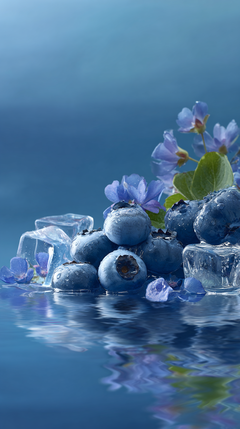 fond d'écran myrtille xiaomi gratuit