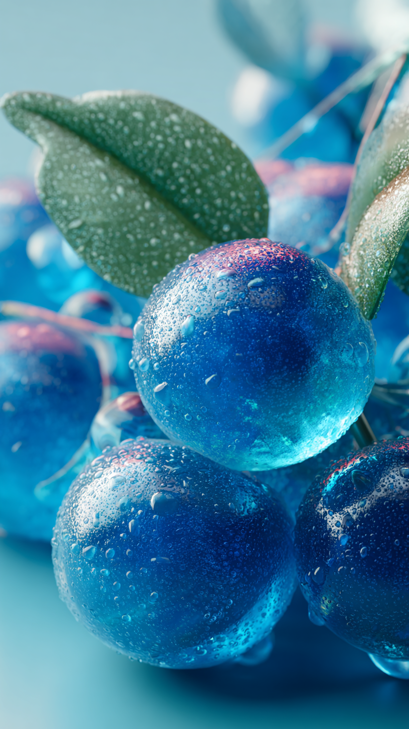 fond d'écran myrtille téléphone Oppo gratuit