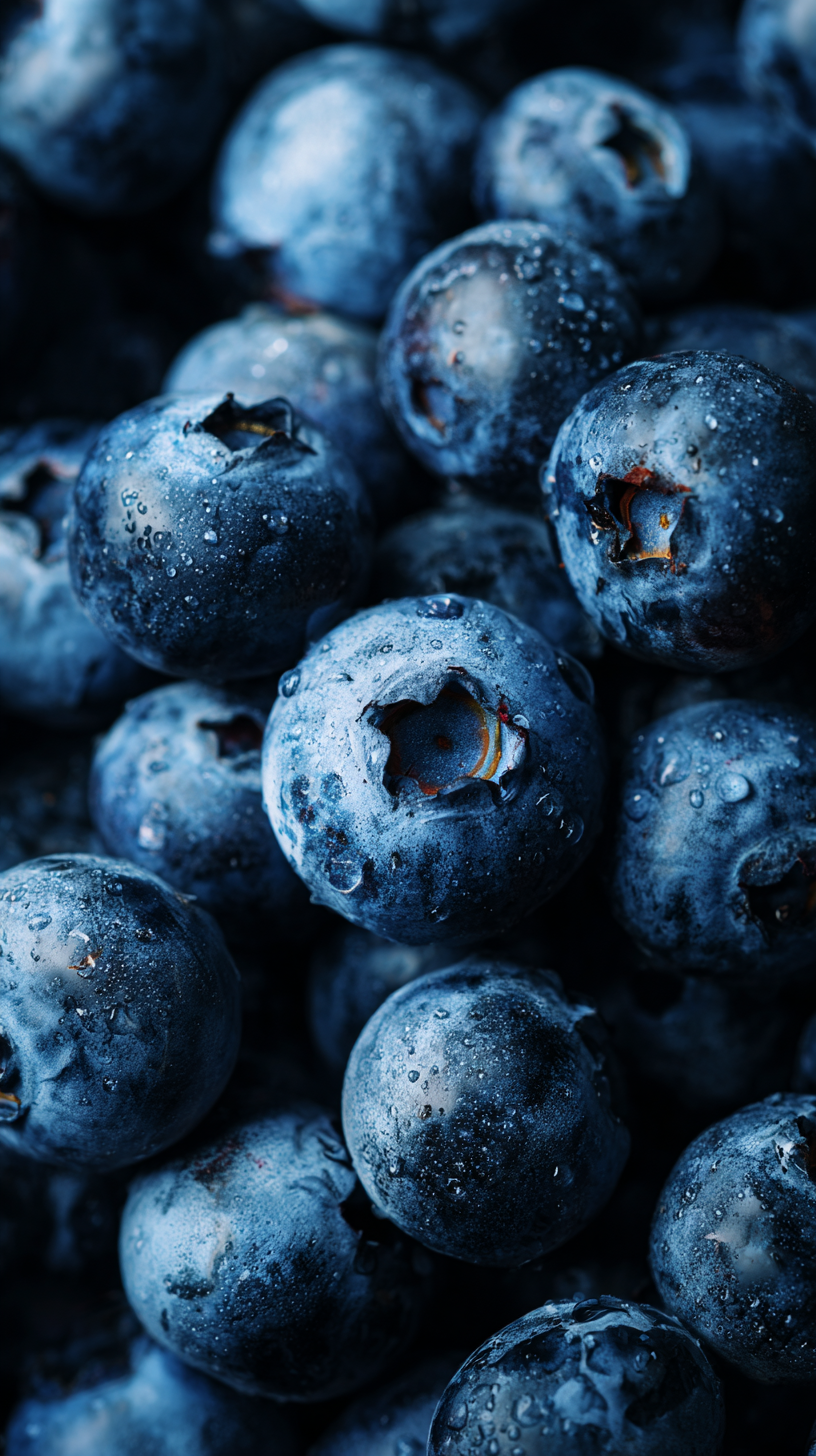 fond d'écran myrtille téléphone Xiaomi télécharger gratuit