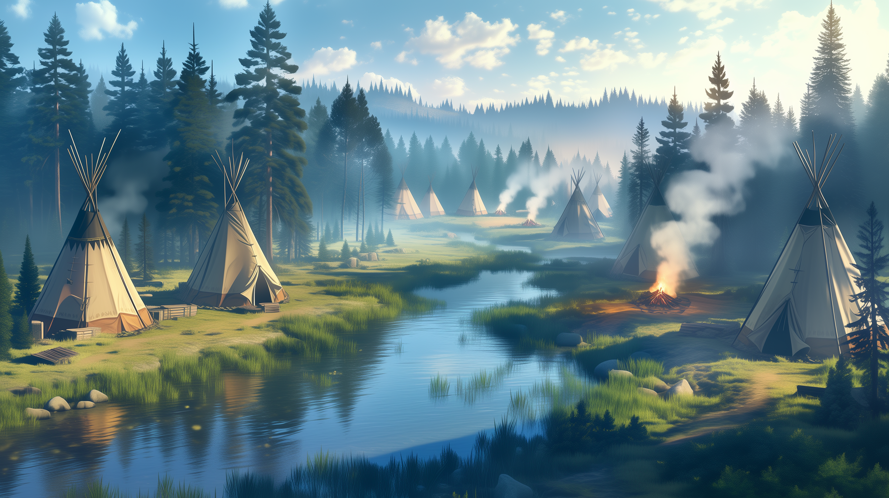 fond d'écran Amérindiens windows 11 téléchargement gratuit