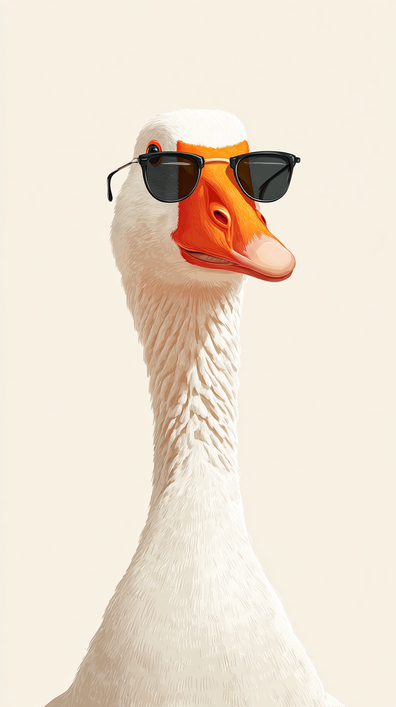 fond d'écran Oie iphone 15 télécharger gratuit