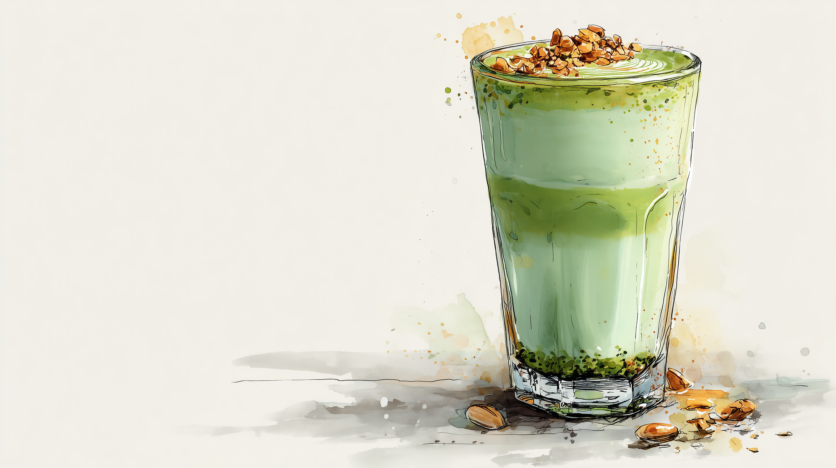 fond d'écran Matcha ultra hd 4k téléchargement gratuit