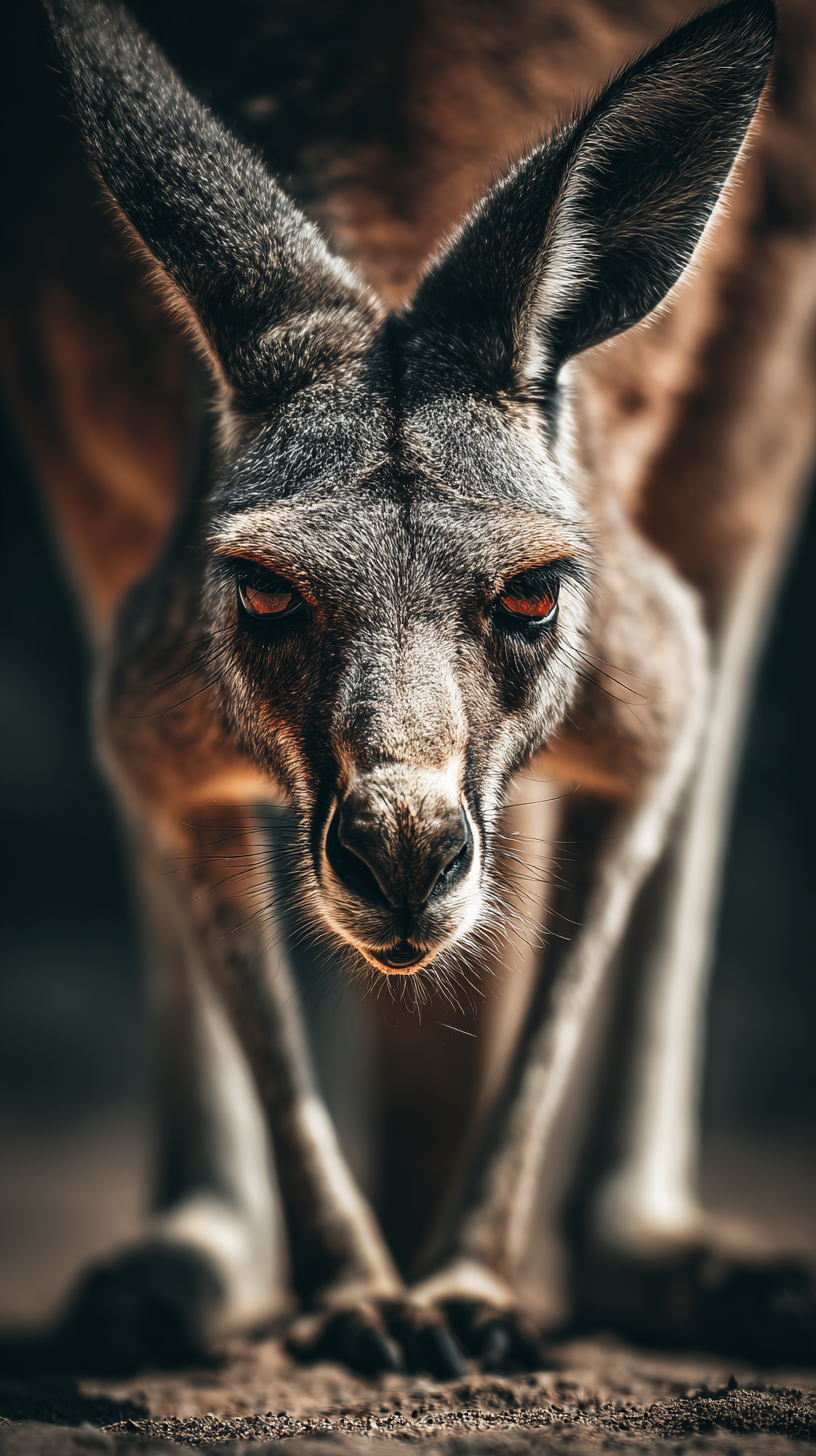 fond d'écran Kangourou iphone 16 gratuit