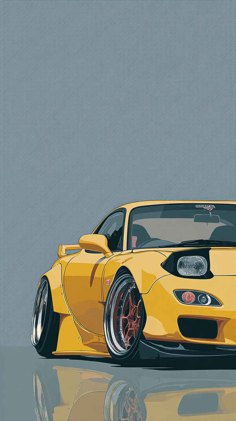 fond d'écran JDM iphone 17 gratuit