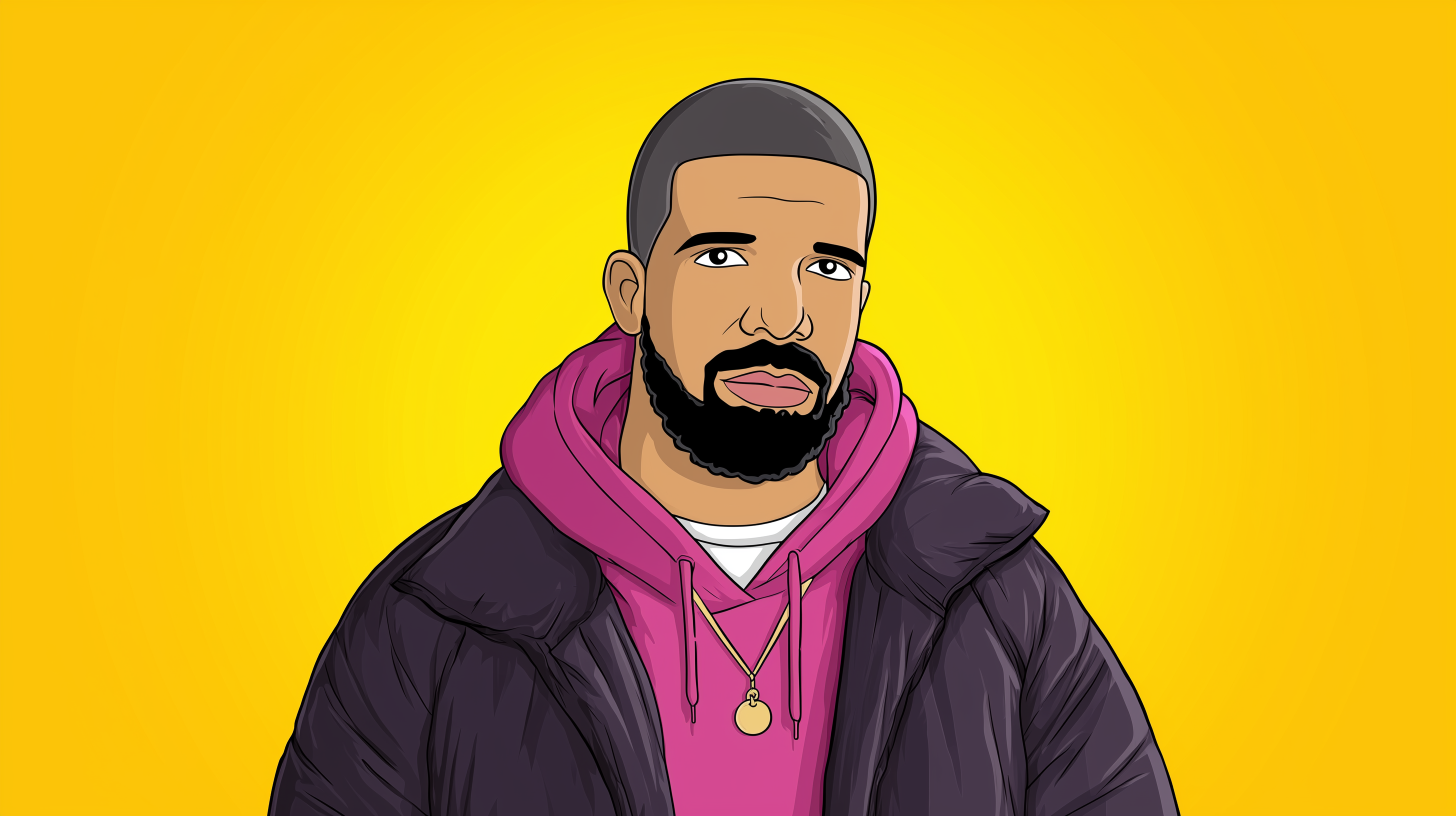 fond d'écran Drake pc hp téléchargement gratuit