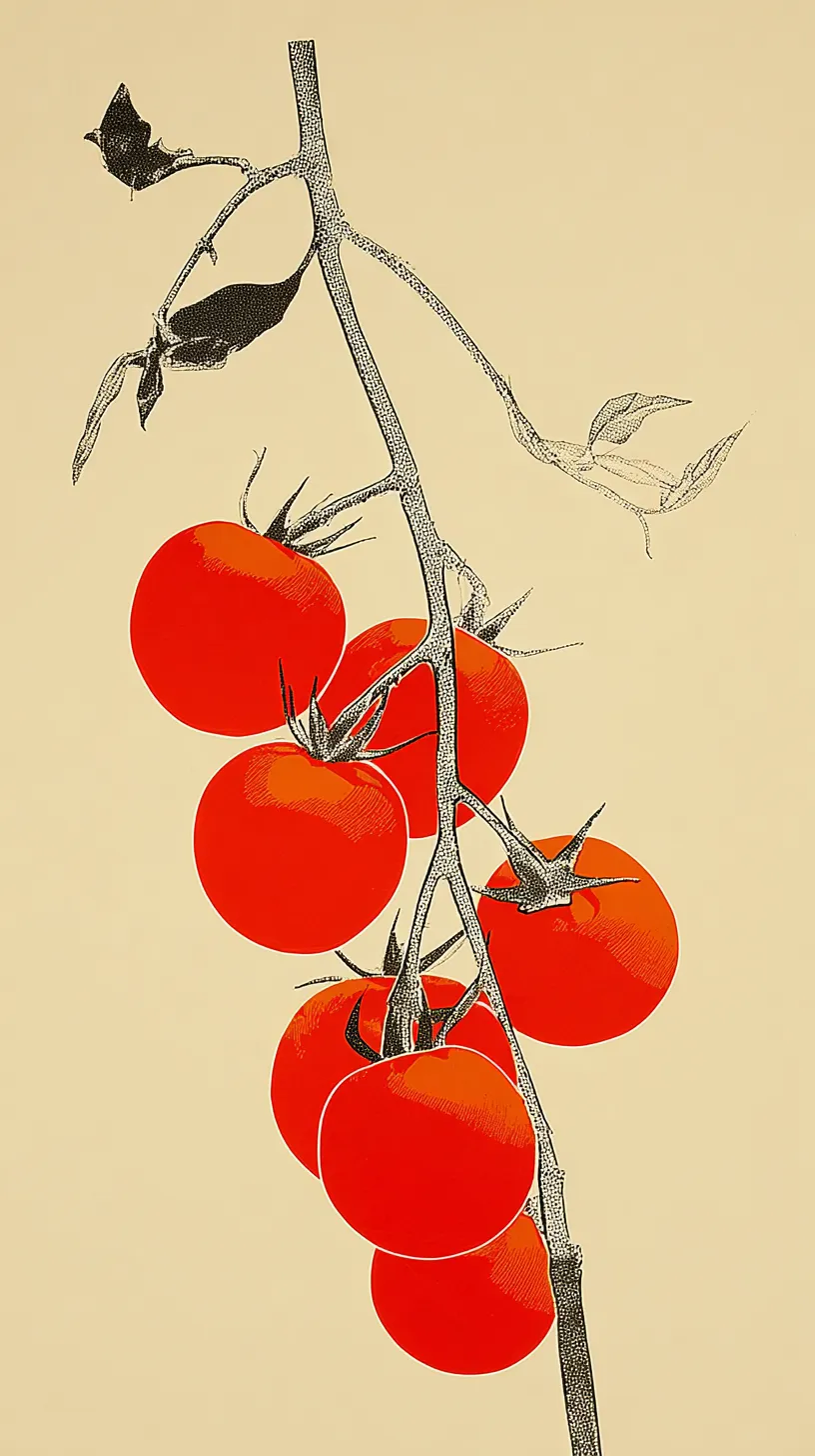 iphone fond d'écran Tomate updated gratuit