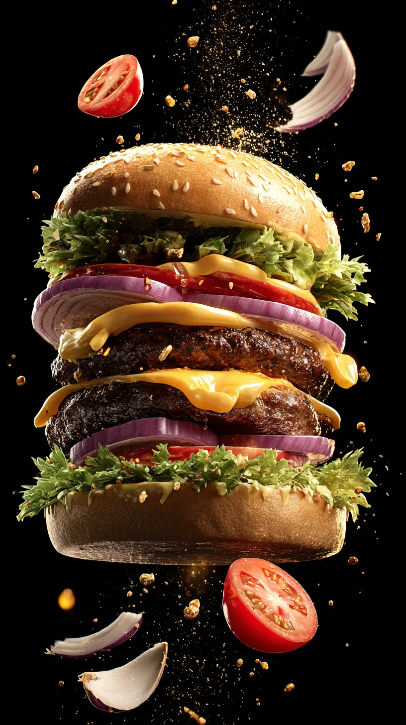 fond d'écran Hamburgers updated téléphone Motorola télécharger gratuit