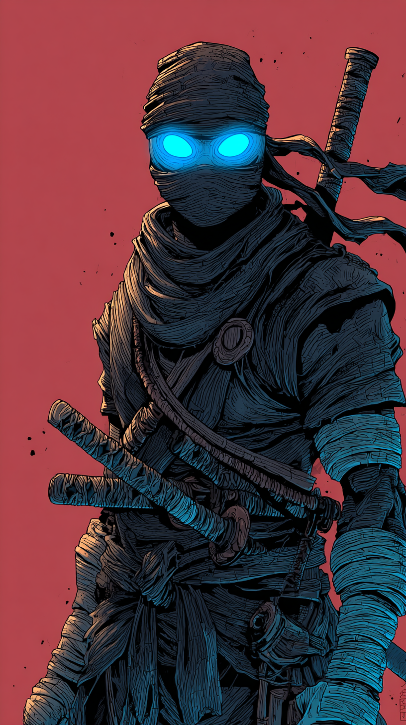 fond d'écran Ninja android 4k télécharger gratuit