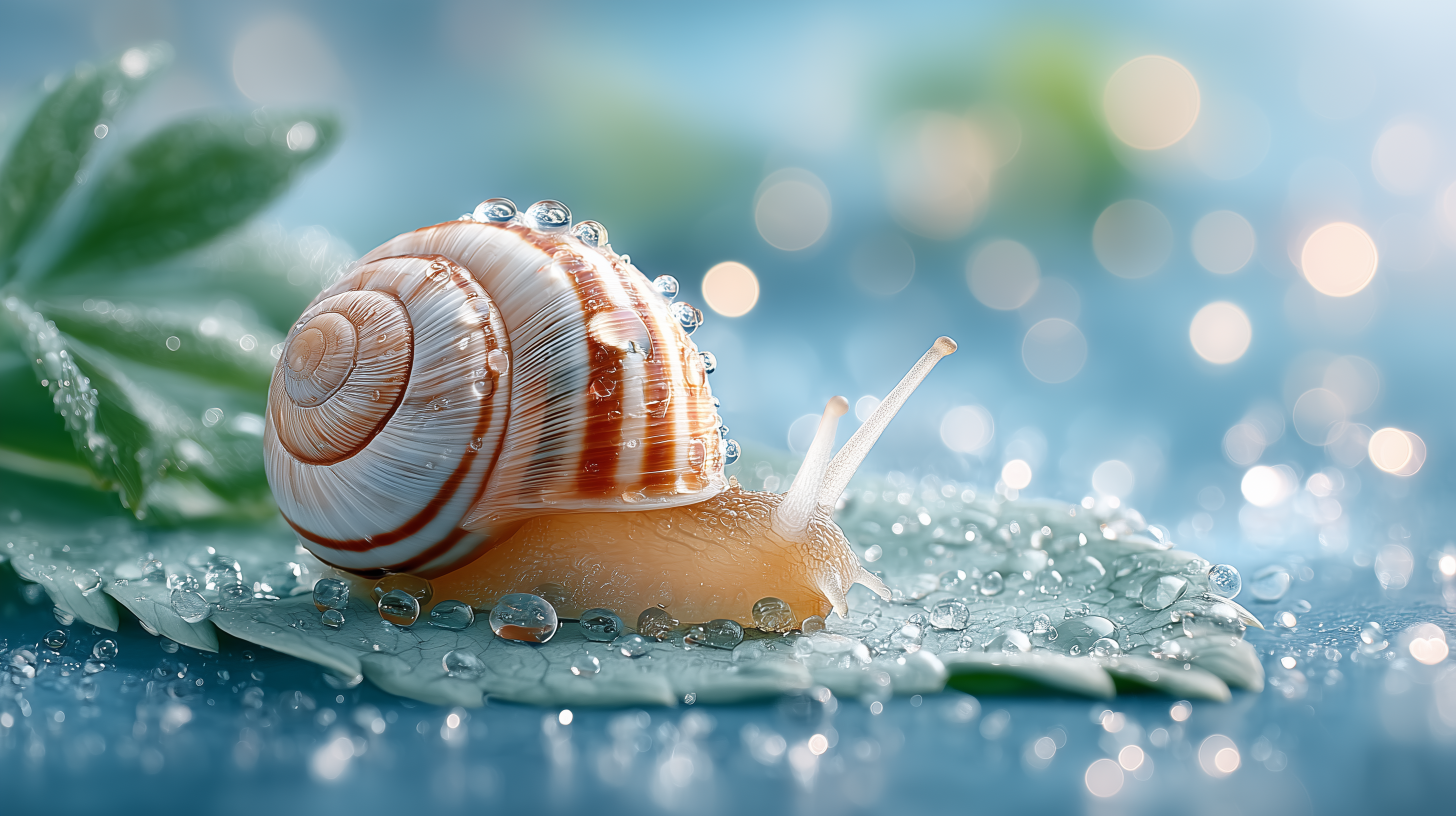 fond d'écran Escargot pc simple téléchargement gratuit