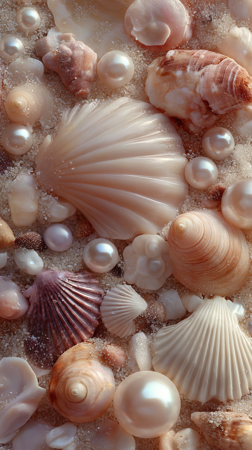 fond d'écran Coquille iphone 17 gratuit