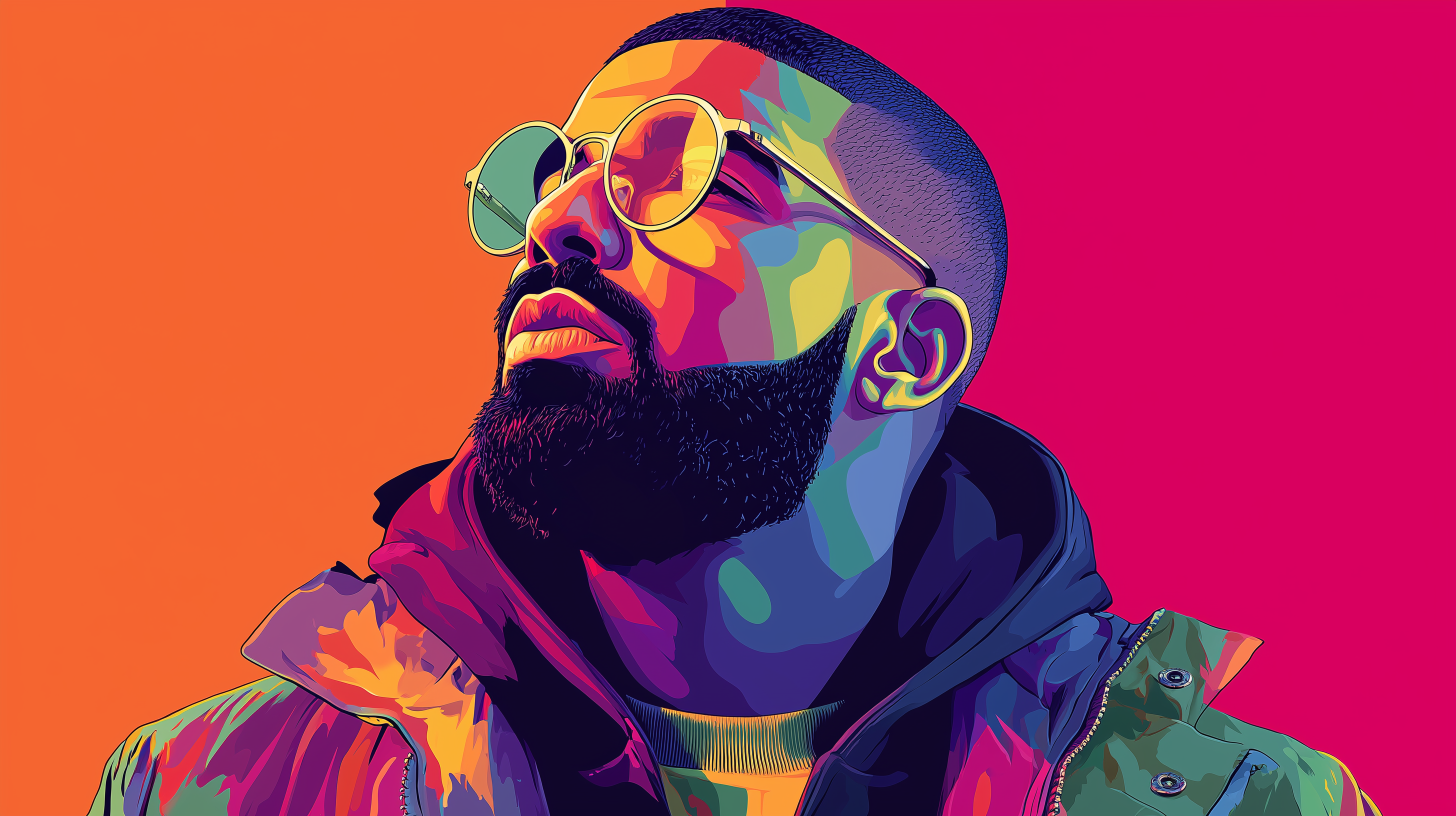 fond d'écran Drake windows 11 1920x1080 téléchargement gratuit