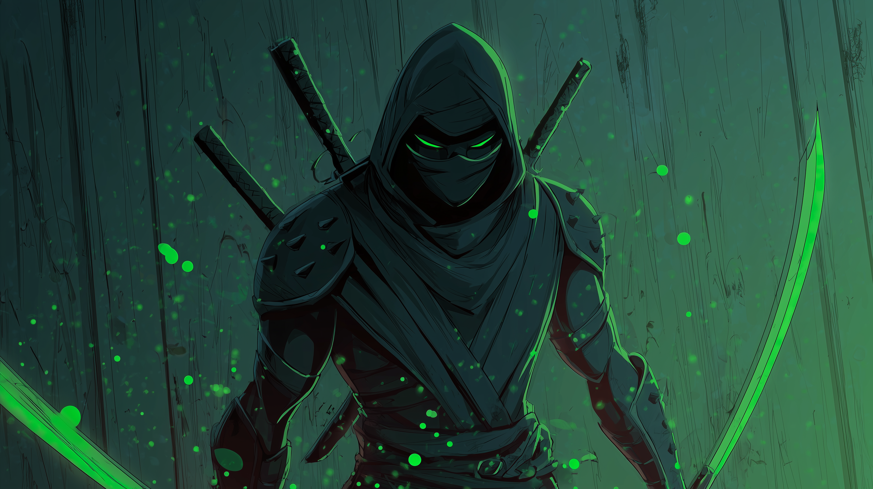 fond d'écran Ninja pc hd téléchargement gratuit