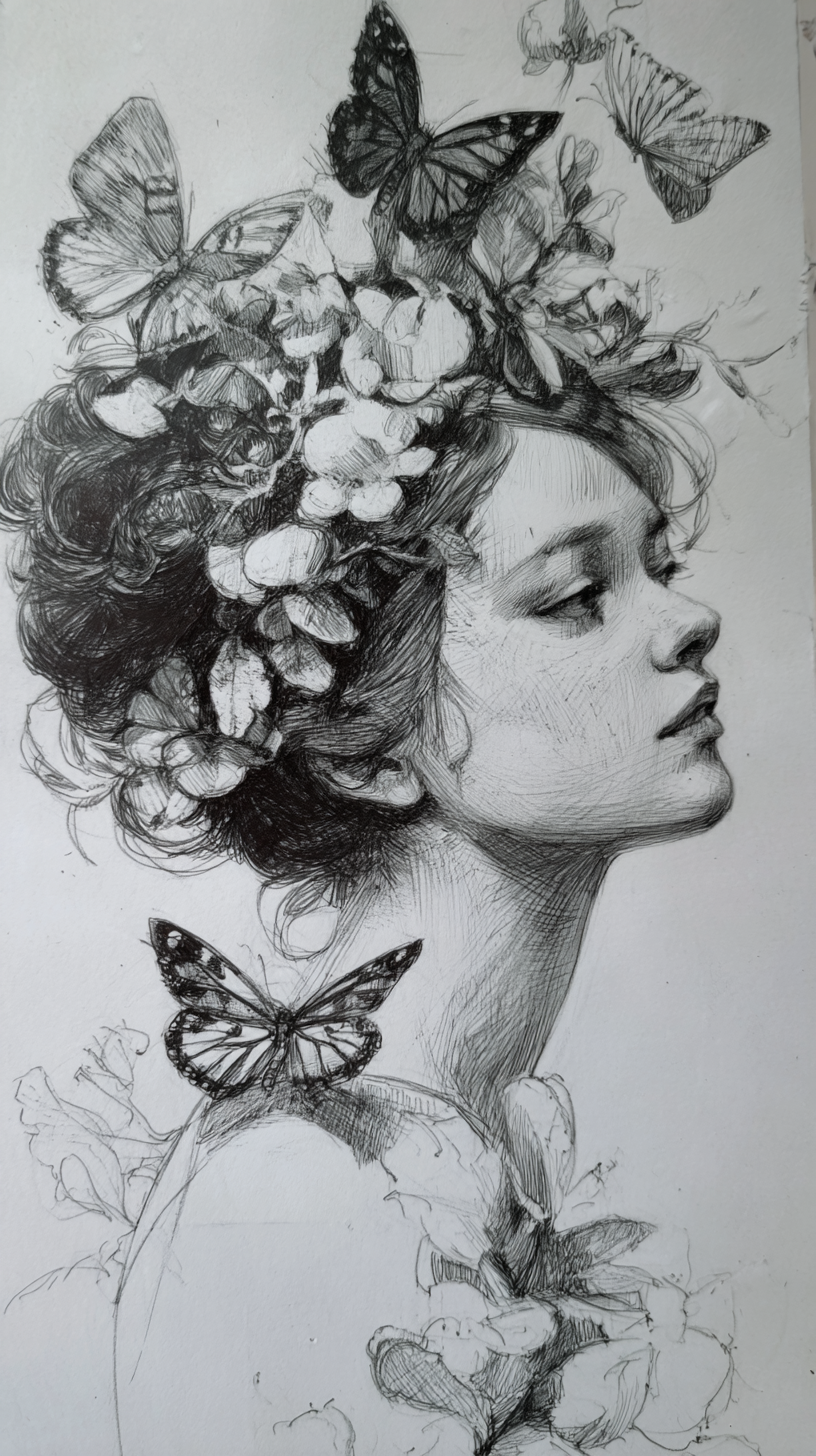 fond d'écran Esquisse iphone x télécharger gratuit