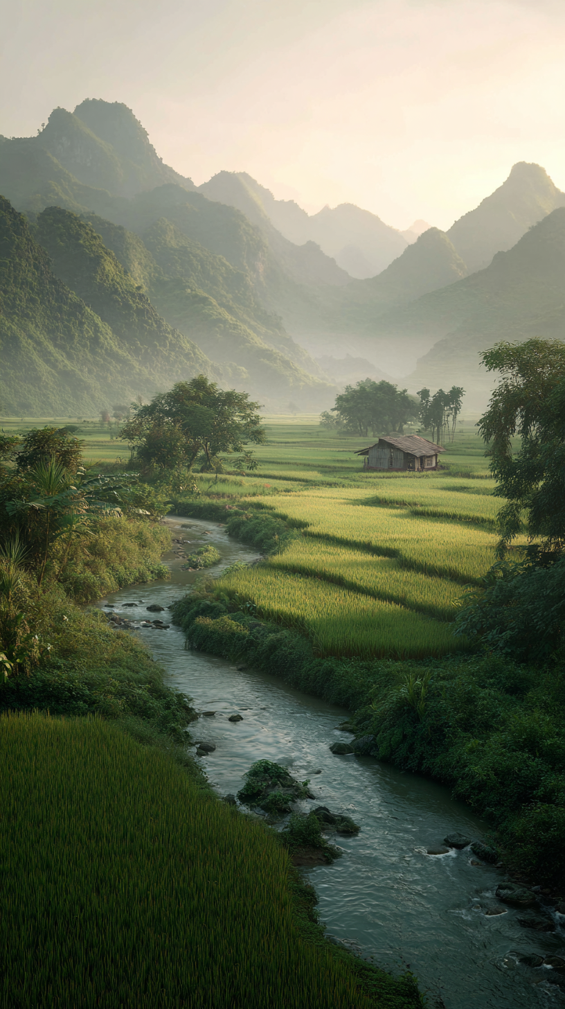 fond d'écran Campagne téléphone Asus télécharger gratuit