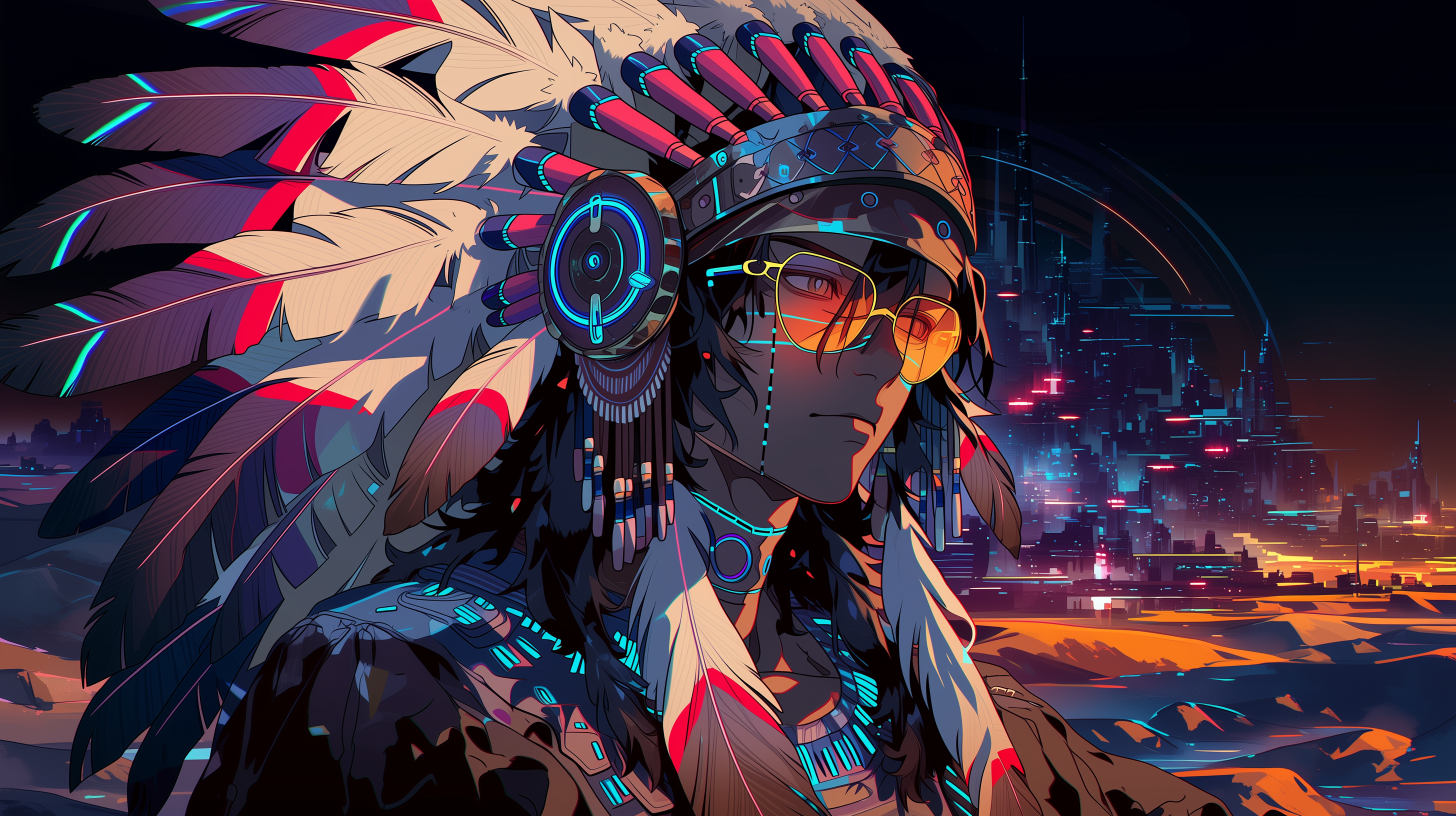 fond d'écran Amérindiens pc 1920x1080 4k téléchargement gratuit