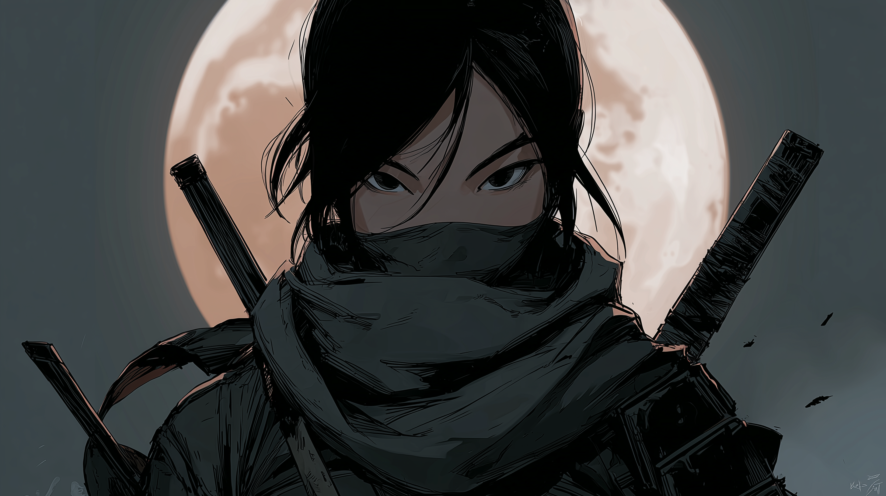 fond d'écran Ninja 1920x1080 téléchargement gratuit