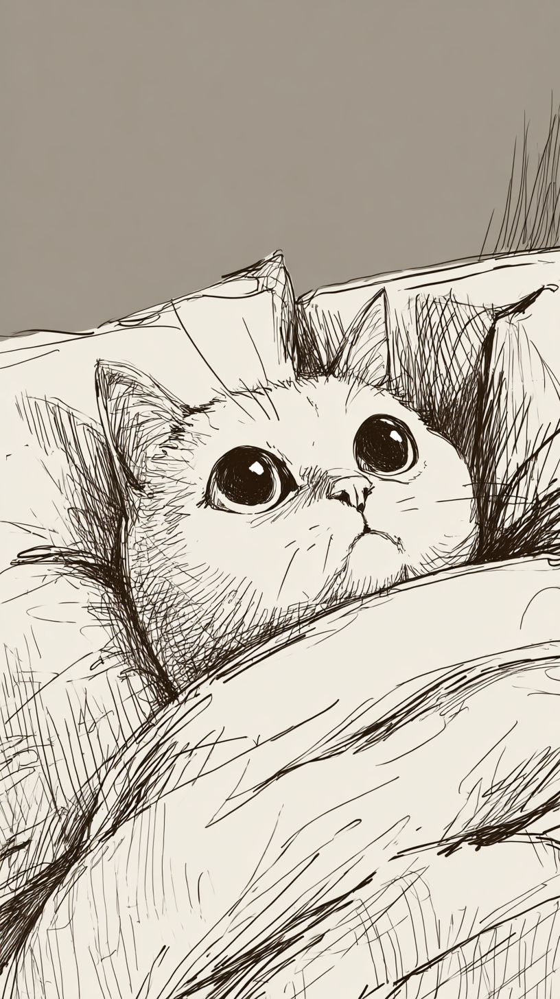 fond d'écran Esquisse iphone 17 pro max gratuit