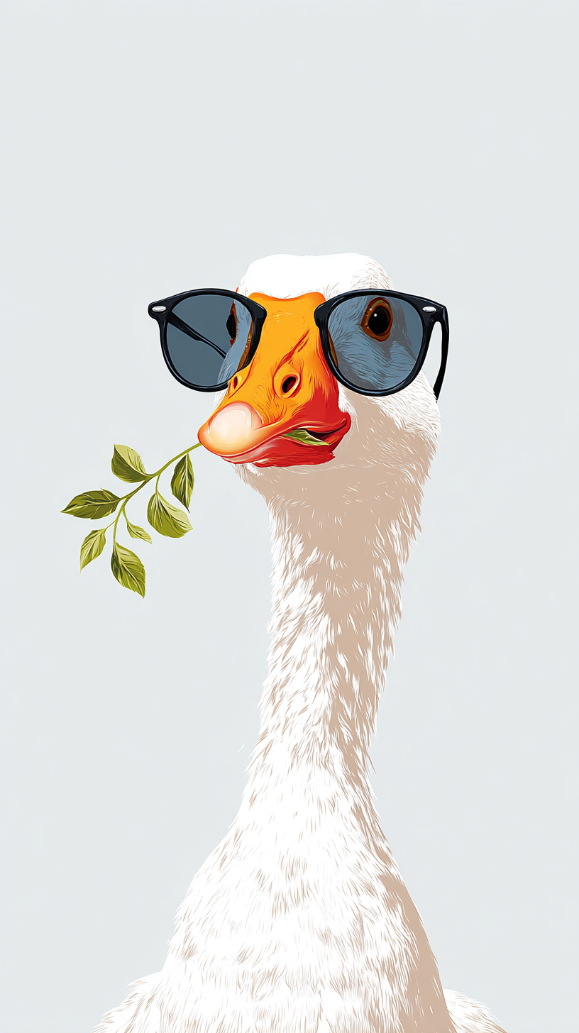 fond d'écran Oie iphone 12 télécharger gratuit