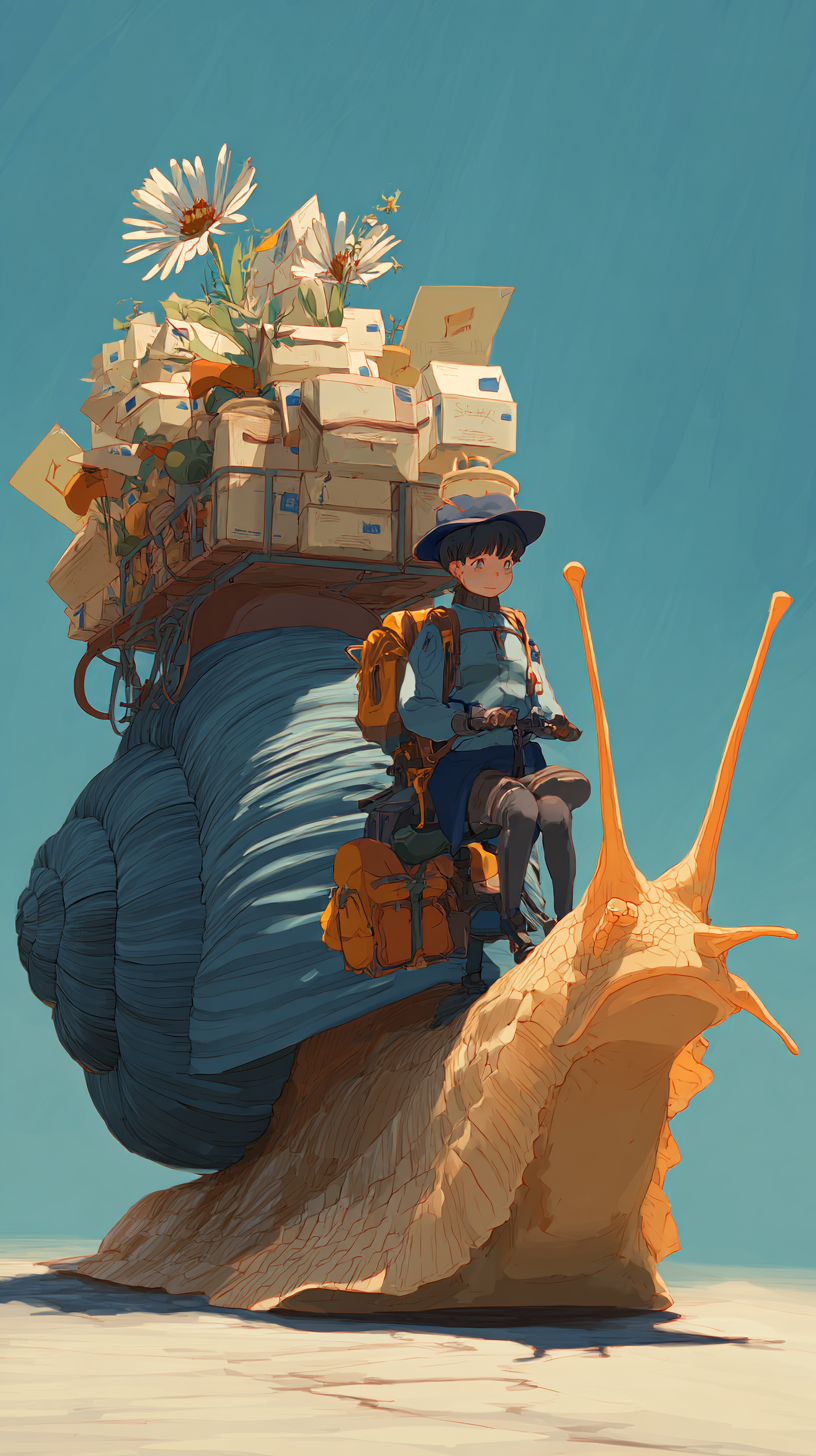 fond d'écran Escargot iphone gratuit