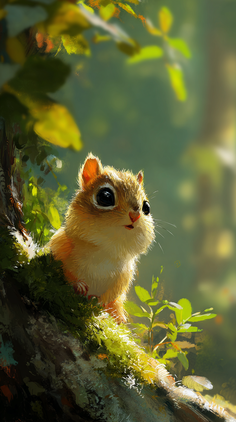 iphone fond d'écran Tamia kawaii télécharger gratuit