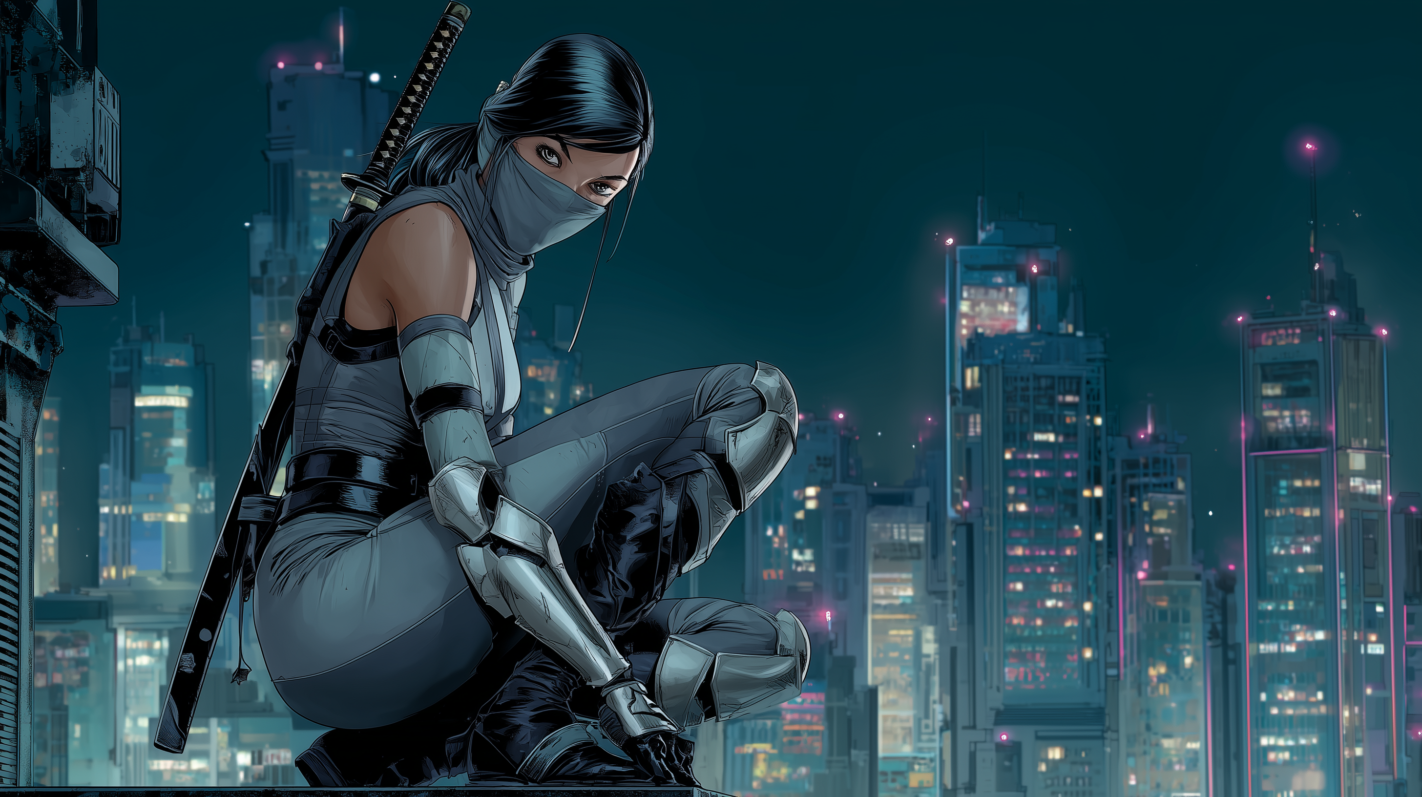 fond d'écran Ninja pc mac téléchargement gratuit