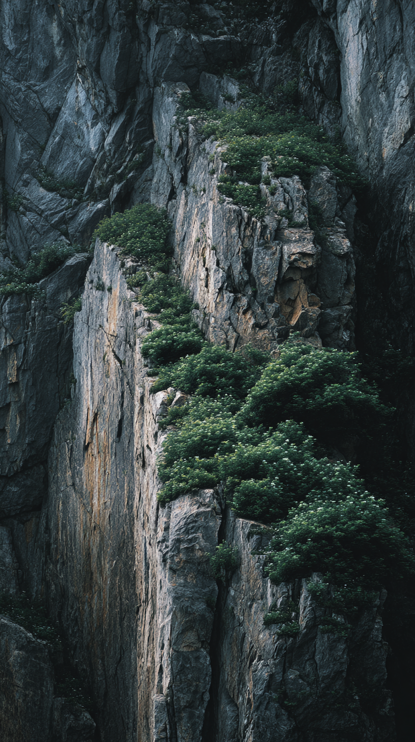 iphone fond d'écran Rempart montagneux kawaii gratuit