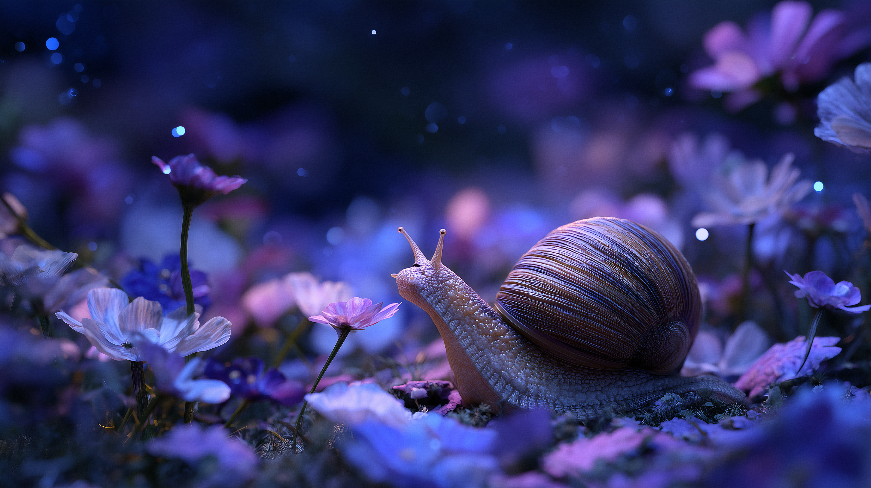 fond d'écran Escargot pour mac téléchargement gratuit