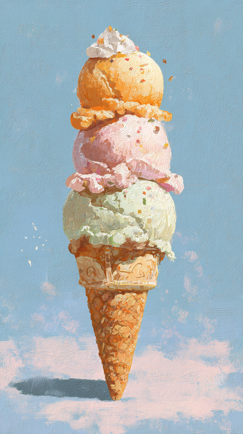 fond d'écran Crème glacée téléphone samsung télécharger gratuit
