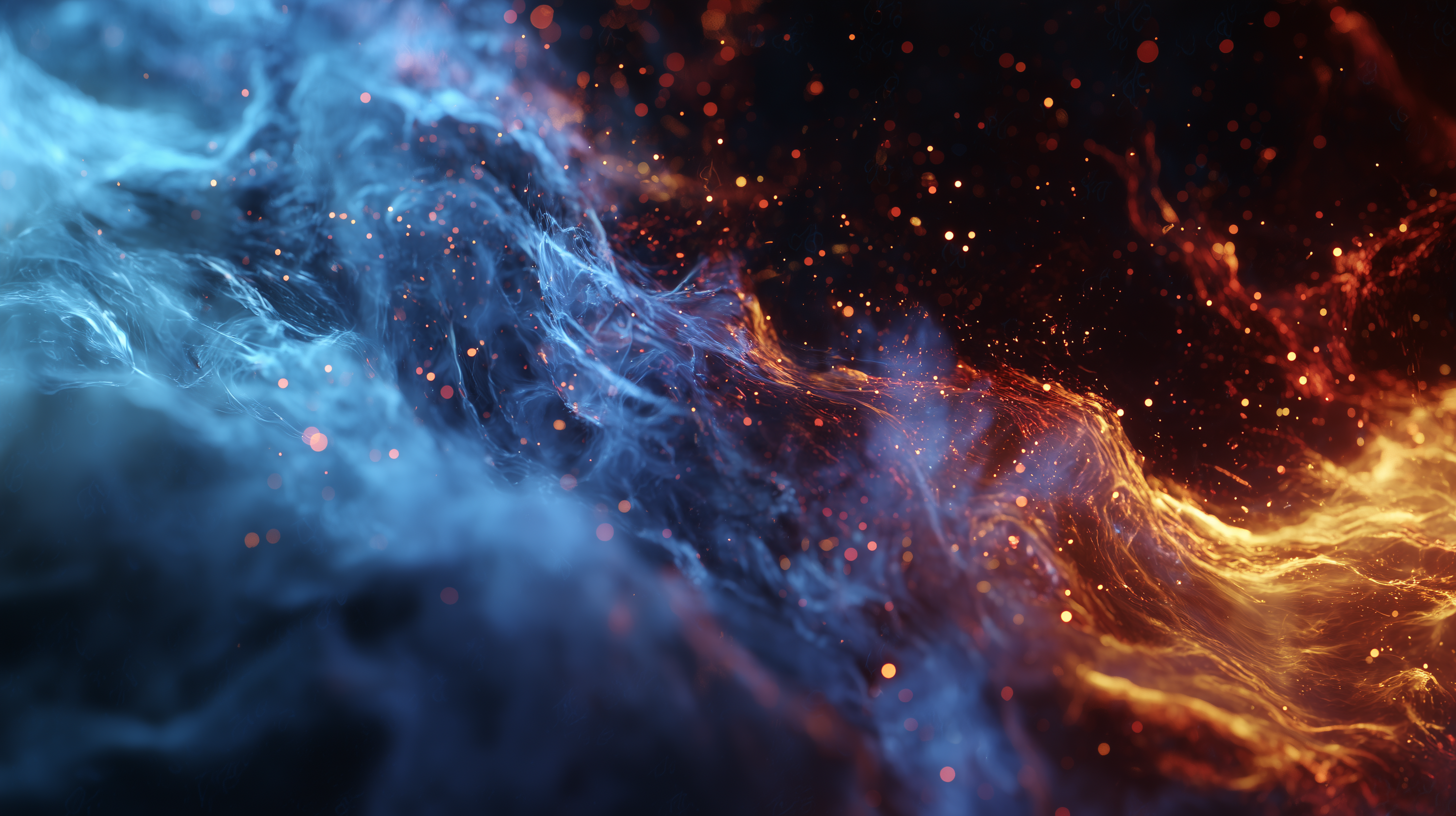 fond d'écran feu et eau full hd 1920x1080 téléchargement gratuit