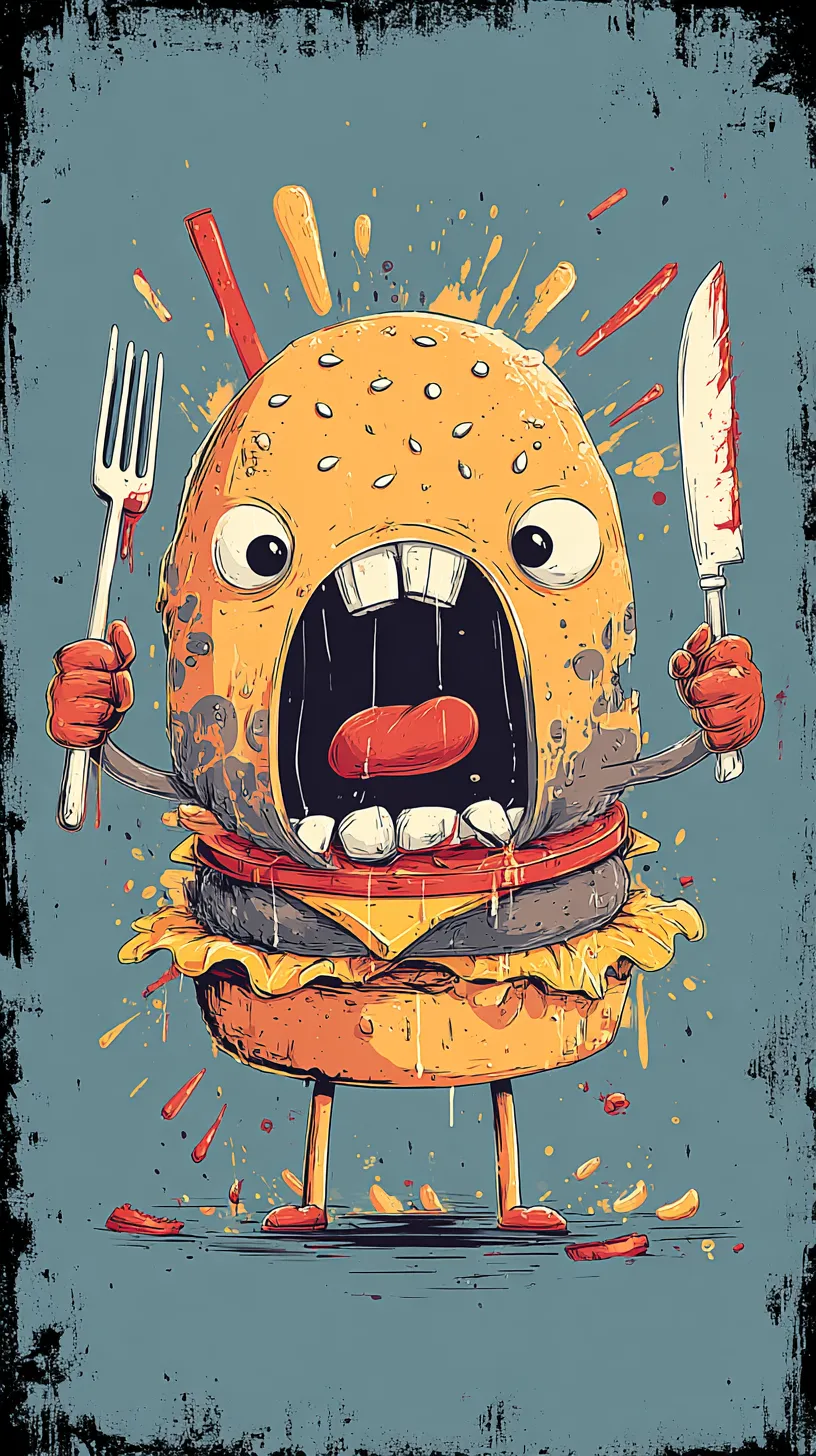 fond d'écran Hamburgers updated xiaomi gratuit