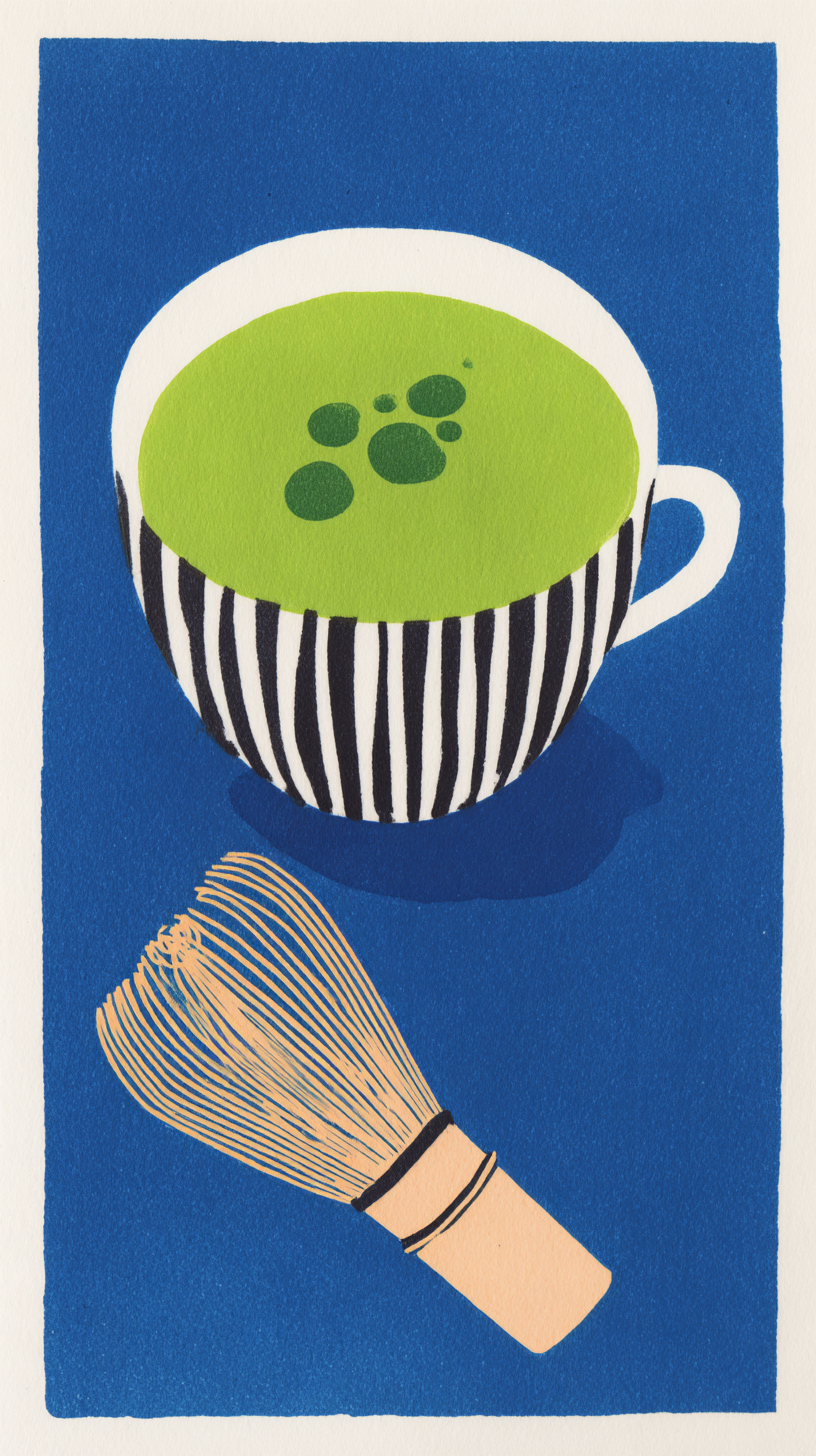 fond d'écran Matcha téléphone Xiaomi gratuit