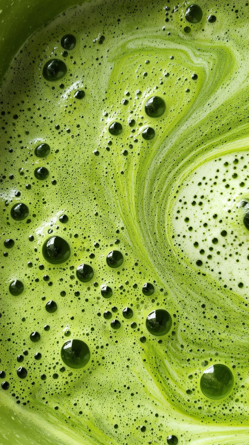 fond d'écran Matcha iphone 15 télécharger gratuit