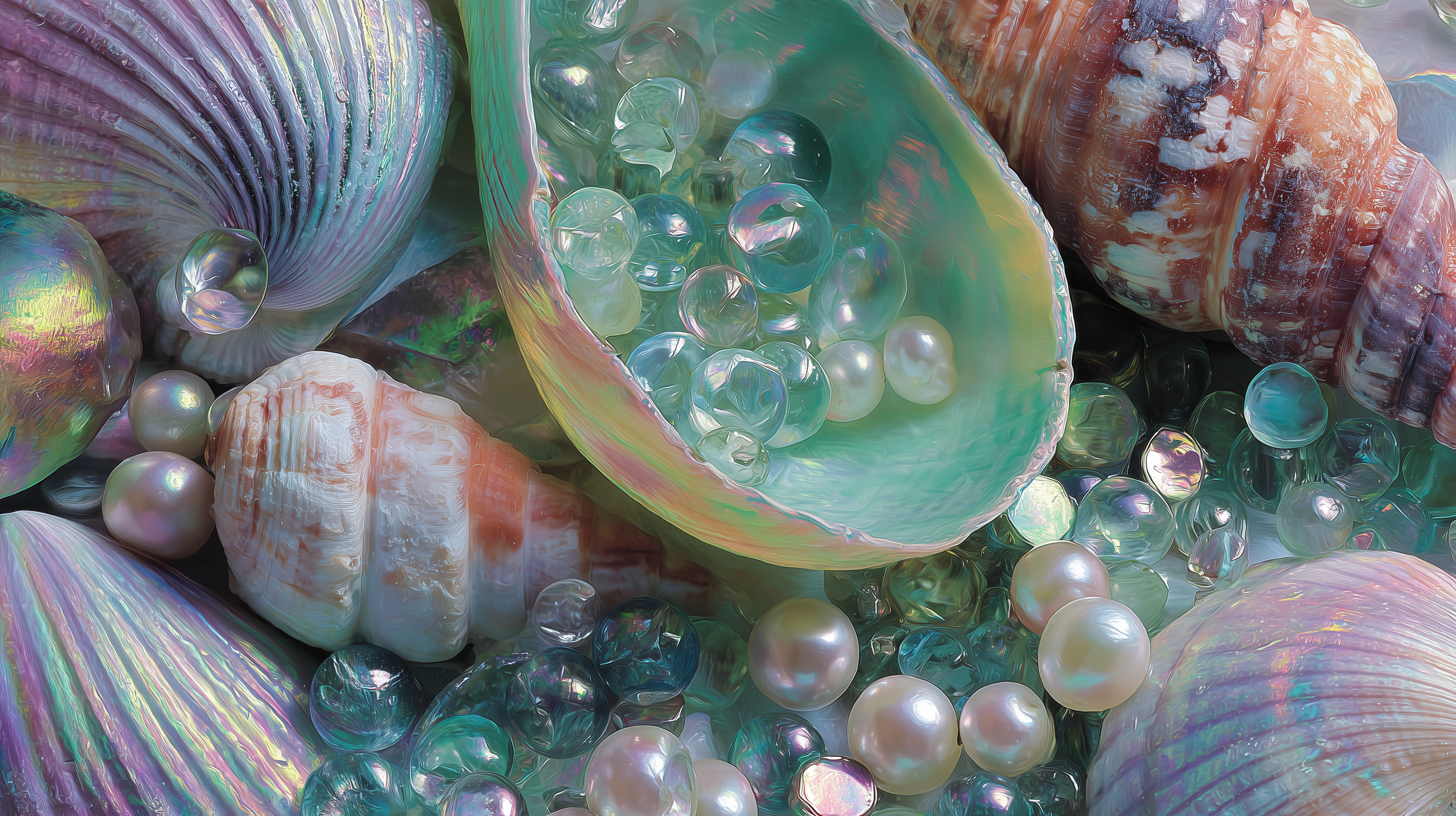 fond d'écran Coquille pc 5120x2880 téléchargement gratuit