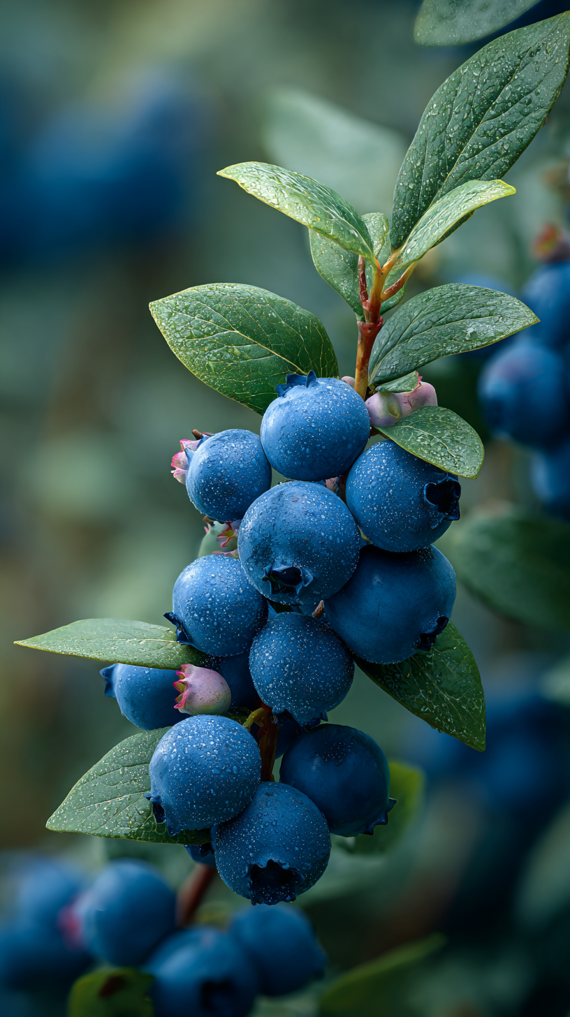 fond d'écran myrtille téléphone gratuit