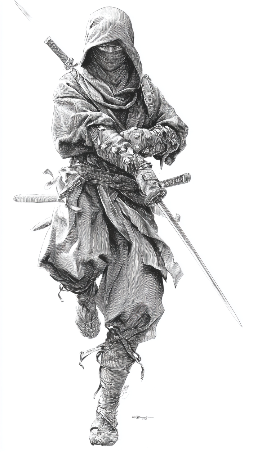 fond d'écran Ninja iphone 7 gratuit