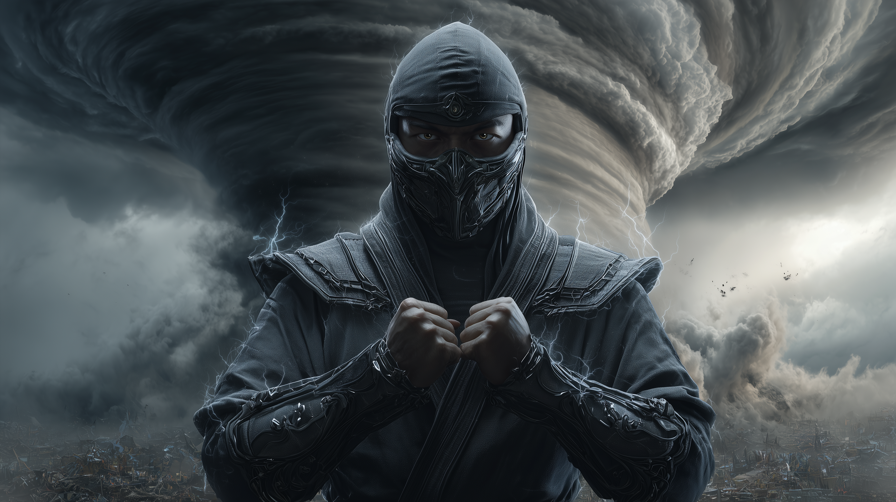 fond d'écran Ninja 16:9 4k téléchargement gratuit