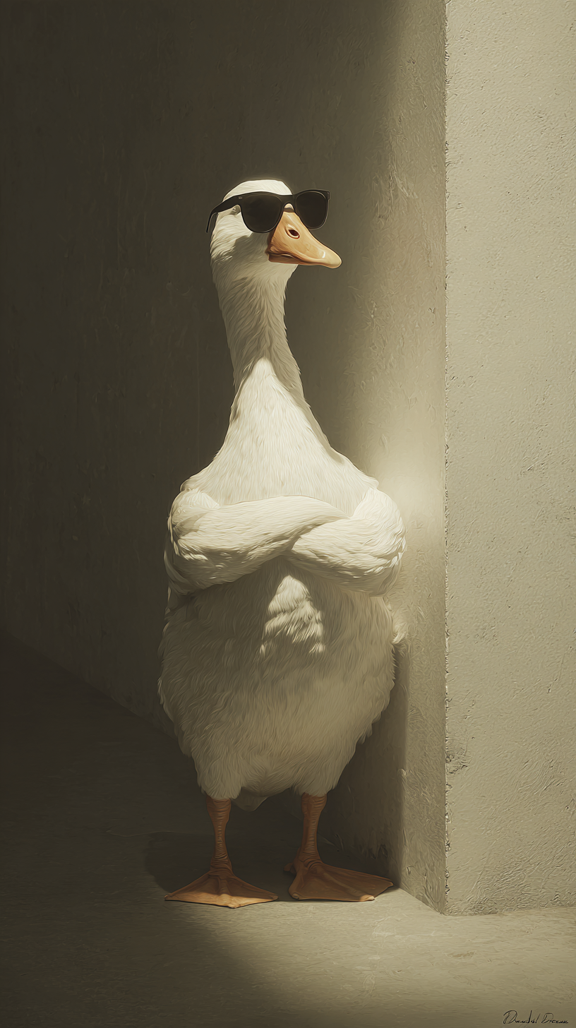 fond d'écran Oie iphone 16 pro max gratuit