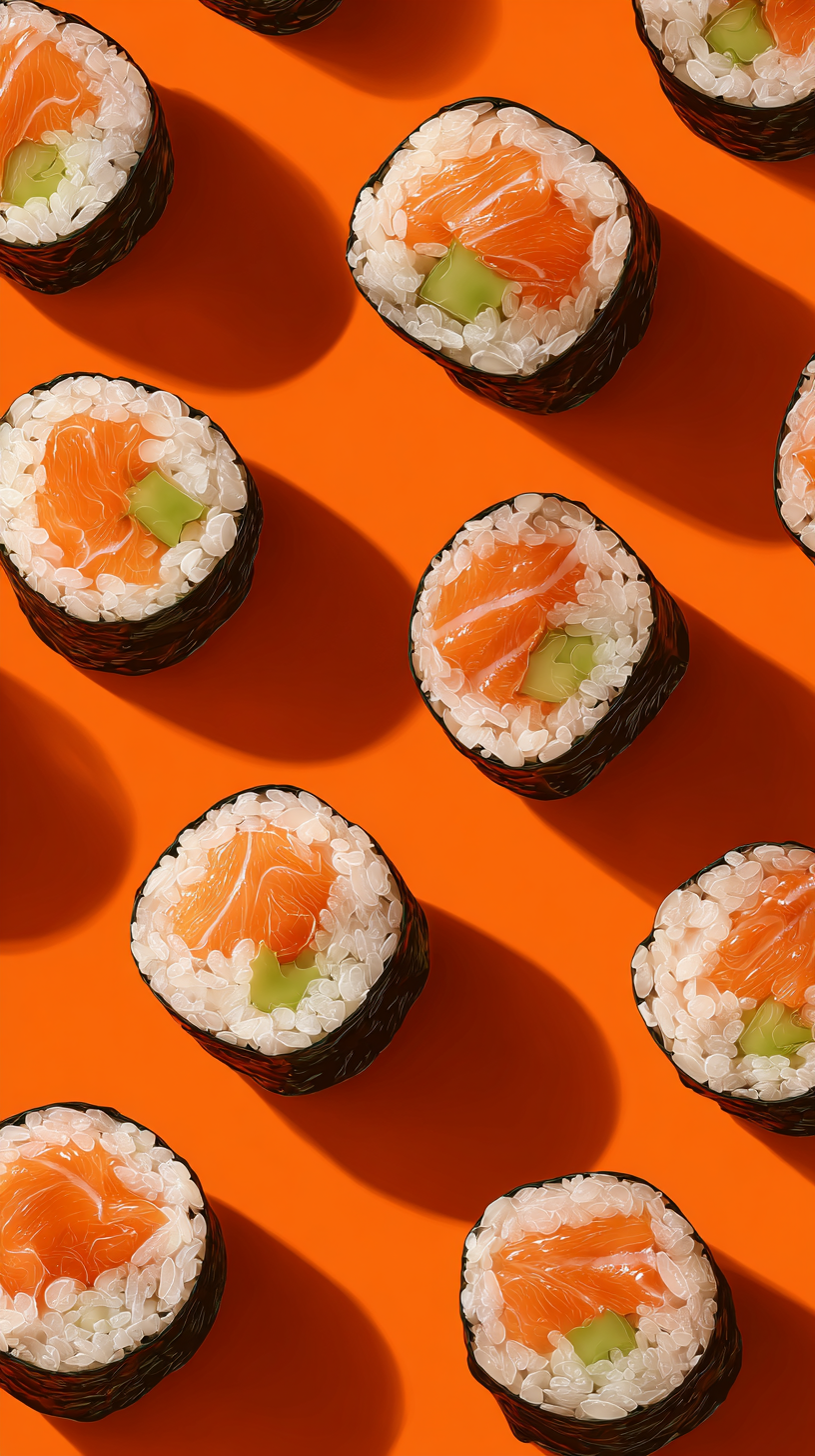 fond d'écran sushi iphone 12 télécharger gratuit