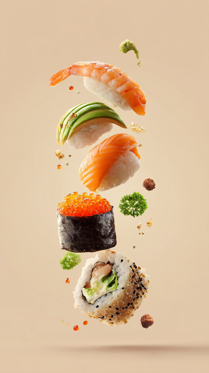 fond d'écran sushi iphone 8 télécharger gratuit