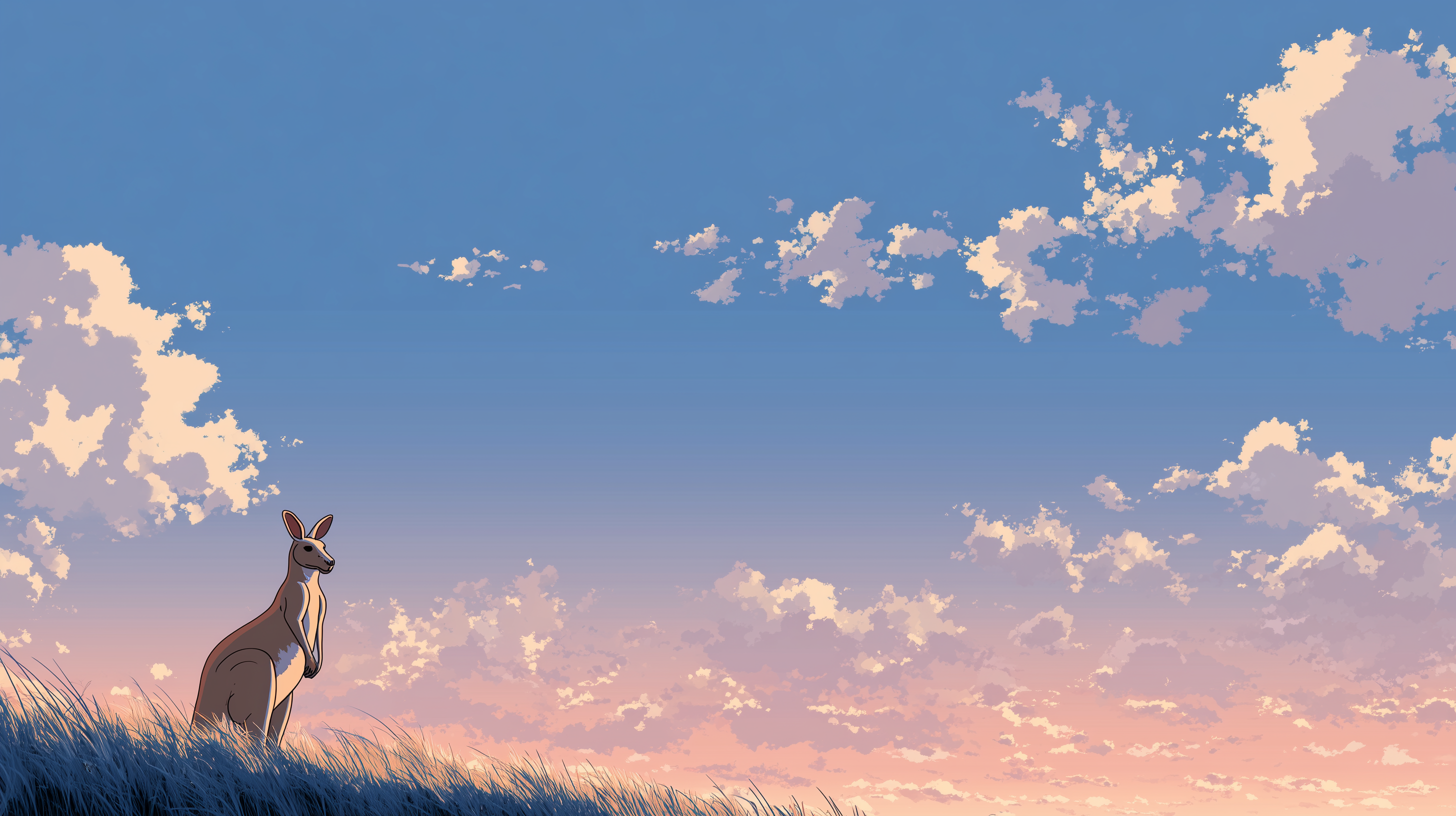 fond d'écran Kangourou 4:3 téléchargement gratuit