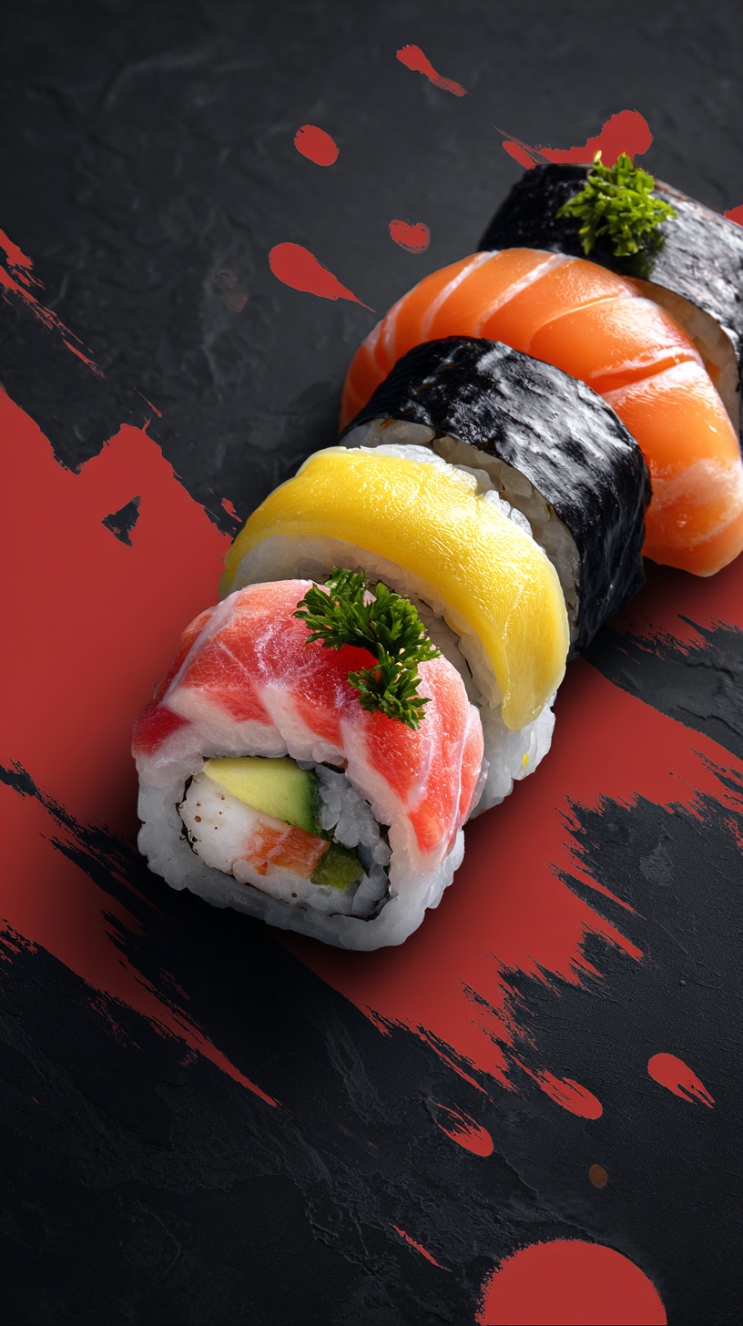 fond d'écran sushi téléphone télécharger gratuit