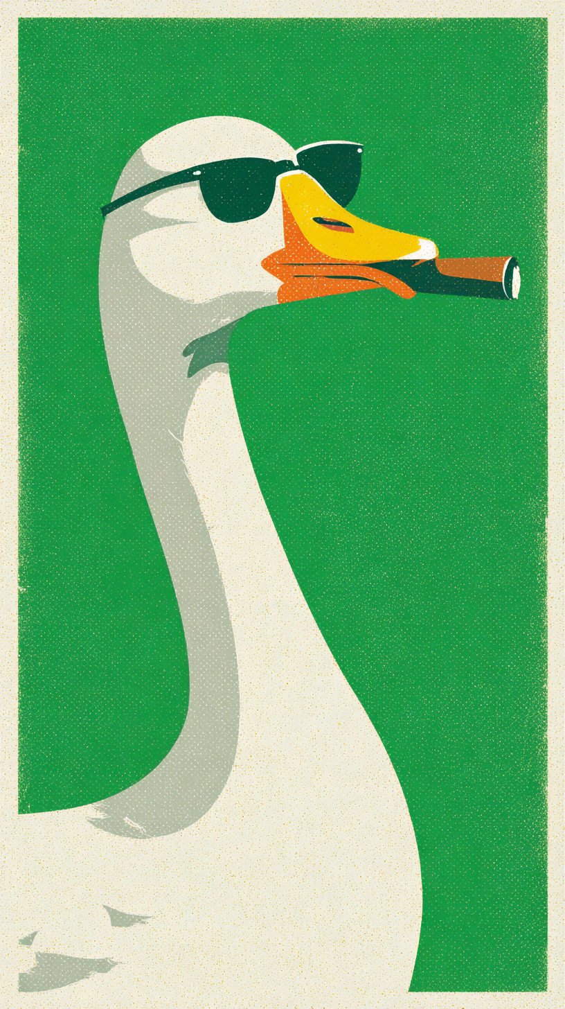 fond d'écran Oie iphone 15 pro télécharger gratuit