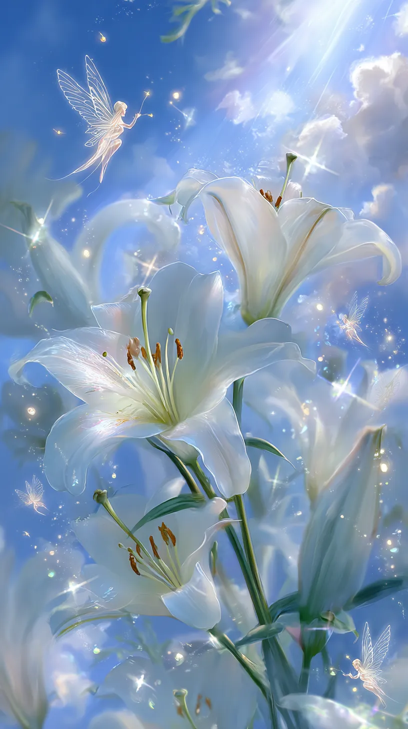 fond d'écran Lys updated pour téléphone télécharger gratuit