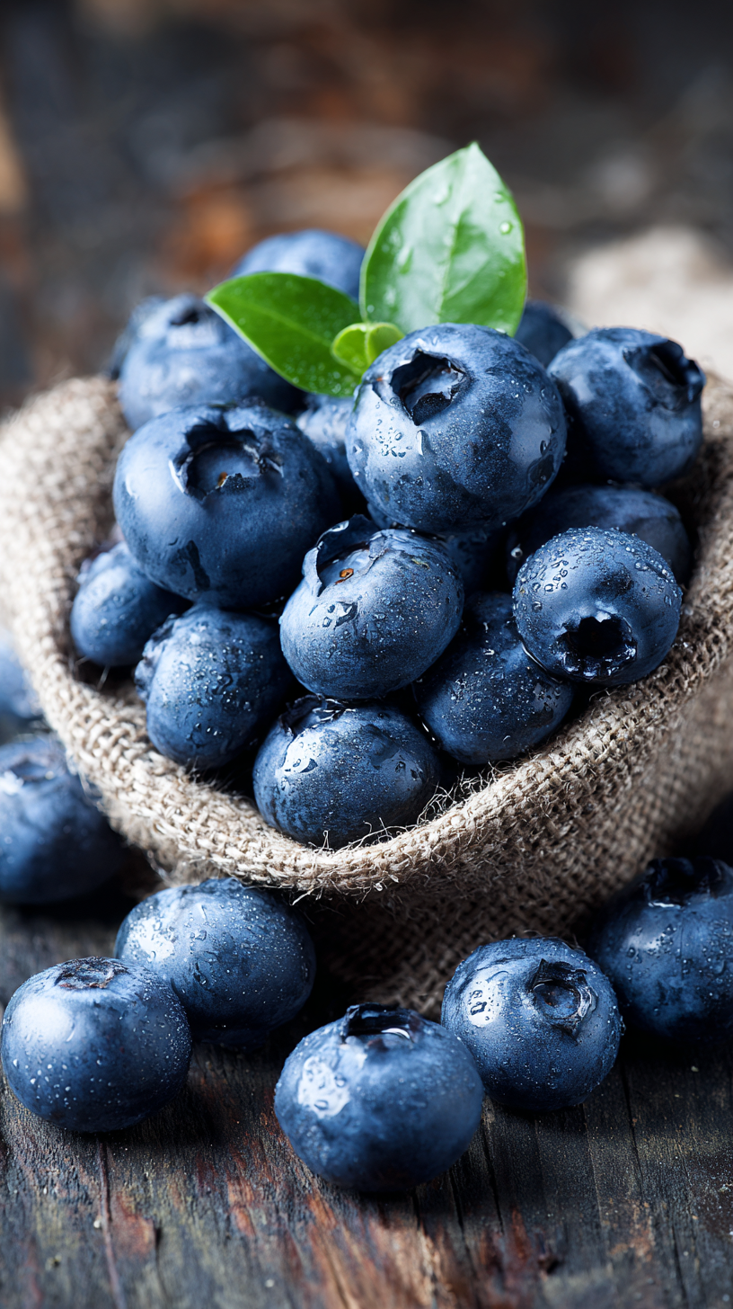 fond d'écran myrtille iphone 17 pro gratuit