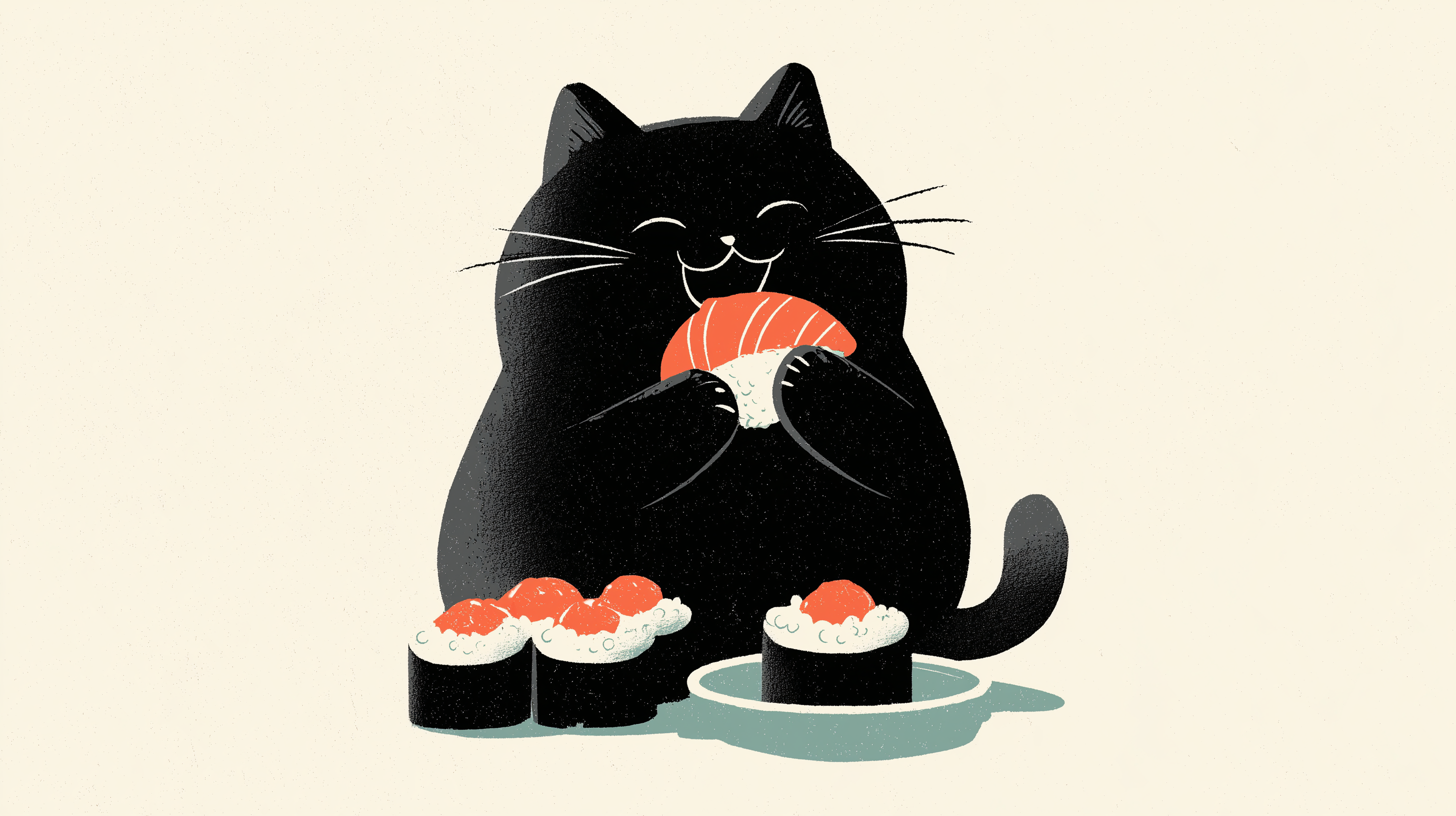 fond d'écran sushi 16:9 téléchargement gratuit