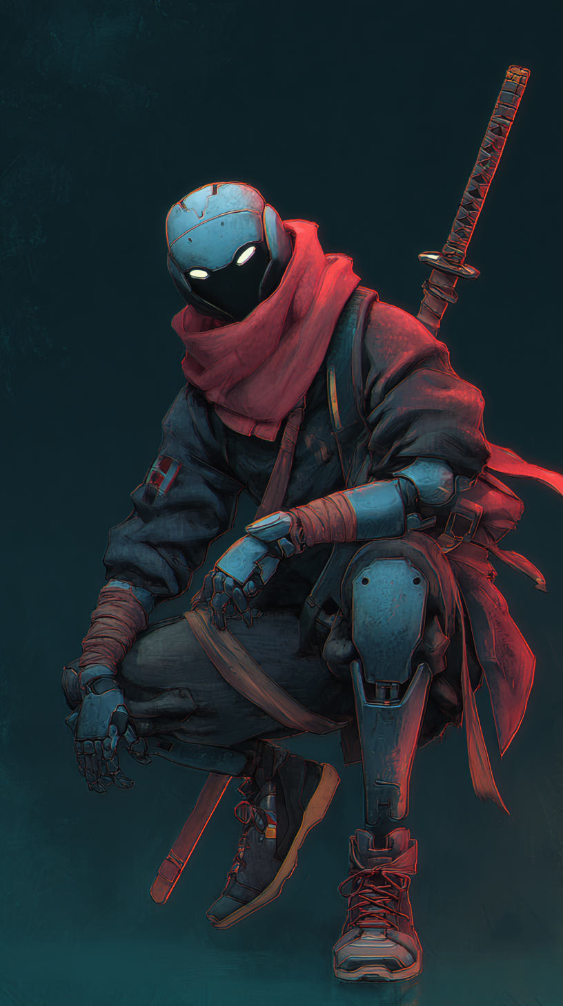 fond d'écran Ninja iphone 17 pro max gratuit