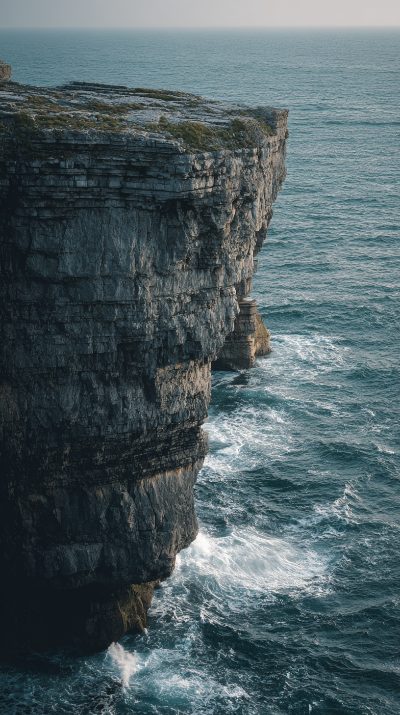 fond d'écran Rempart montagneux iphone 15 4k télécharger gratuit