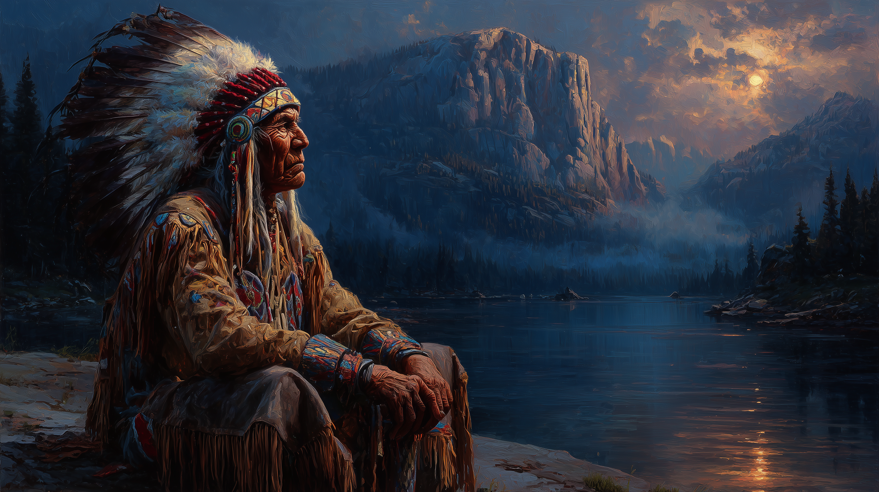 fond d'écran Amérindiens mac 4k téléchargement gratuit