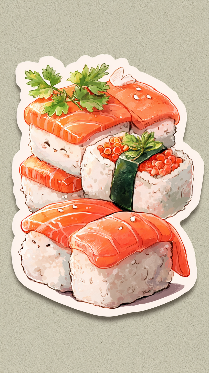 fond d'écran sushi 4k iphone télécharger gratuit